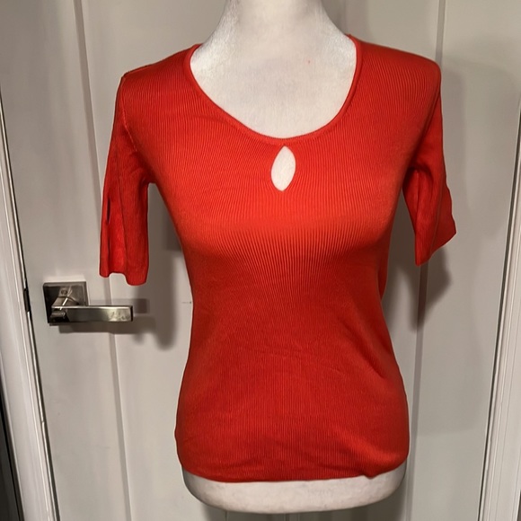 Catherine Malandrino Women's Keyhole sweater Size XS - Picture 2 of 6